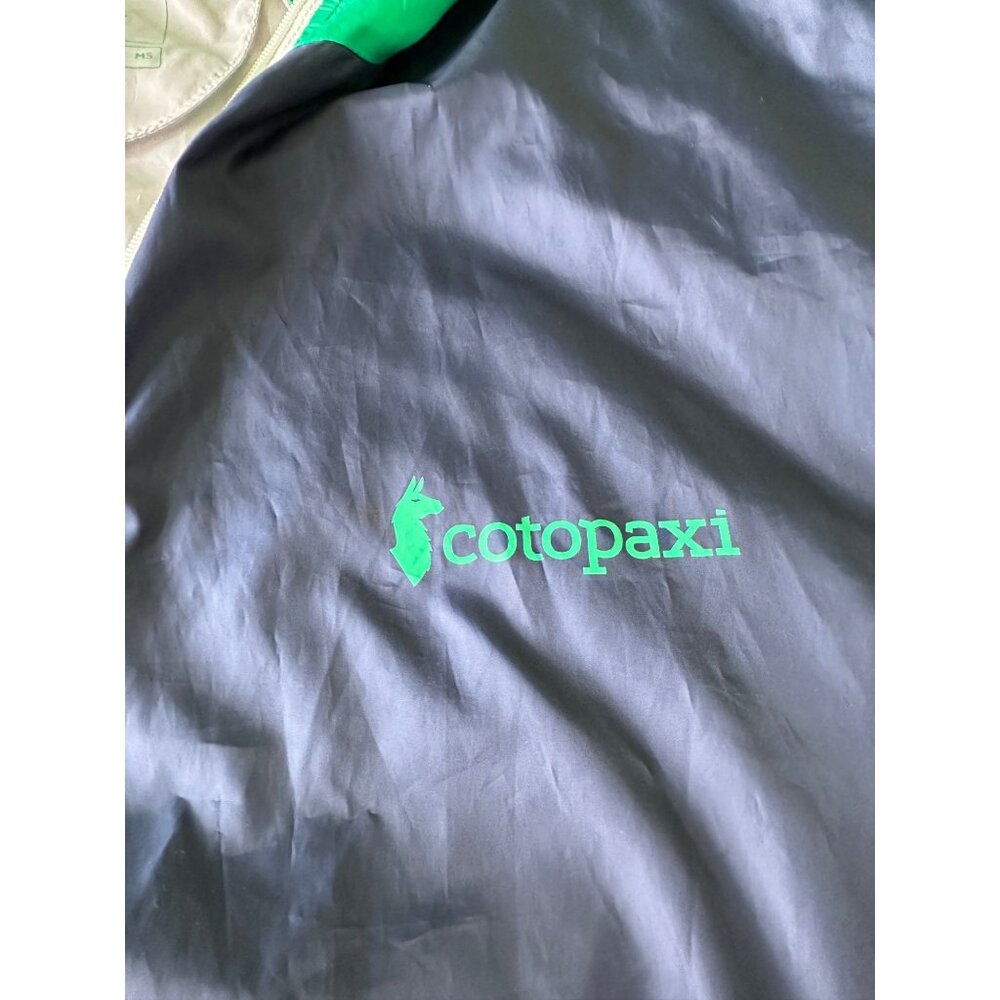Cotopaxi Windbreaker Mens Small Teca Hooded Half Zip Lightweight Colorblock Hike - Picture 6 of 10
